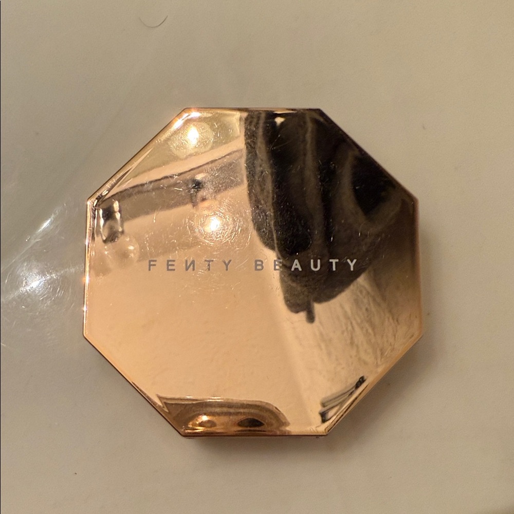 Fenty Beauty Luxurious Gold Octagonal Compact